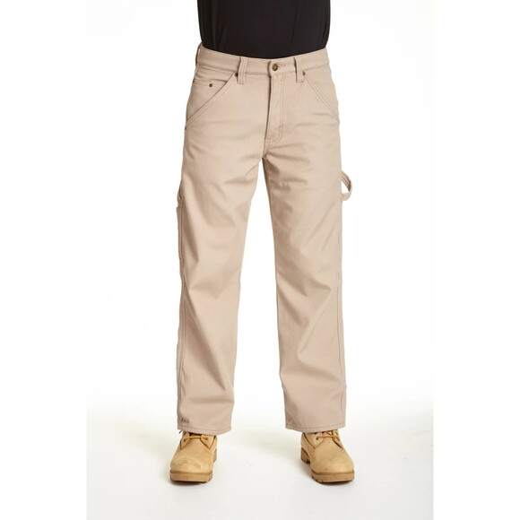 Stanley Fleece-Lined Canvas Carpenter Pants 42x30 (Altered 27.5" Inseam) - Picture 1 of 14